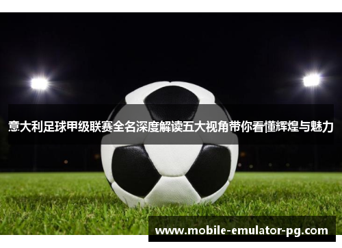 意大利足球甲级联赛全名深度解读五大视角带你看懂辉煌与魅力